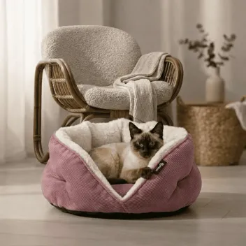 Cuccia per gatto a forma di cocoon &ndash; morbida, avvolgente e di design