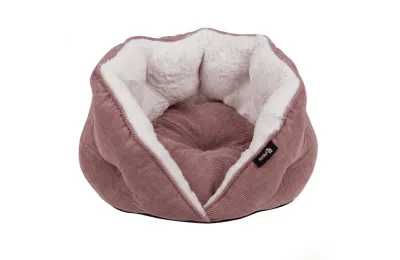 Soft cocoon cat bed &ndash; cosy and stylish enclosed cat cushion - Disctrict 70