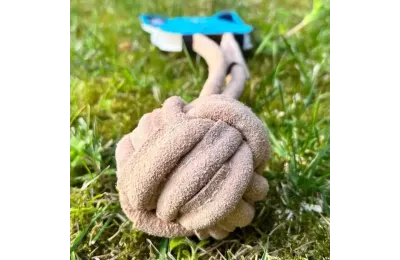 Pelota de ante con cuerda para perros - Funny Zoo