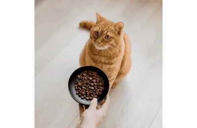 Kattenvoerbak van roestvrij staal antraciet &ndash; antislip onderzijde 300 ml