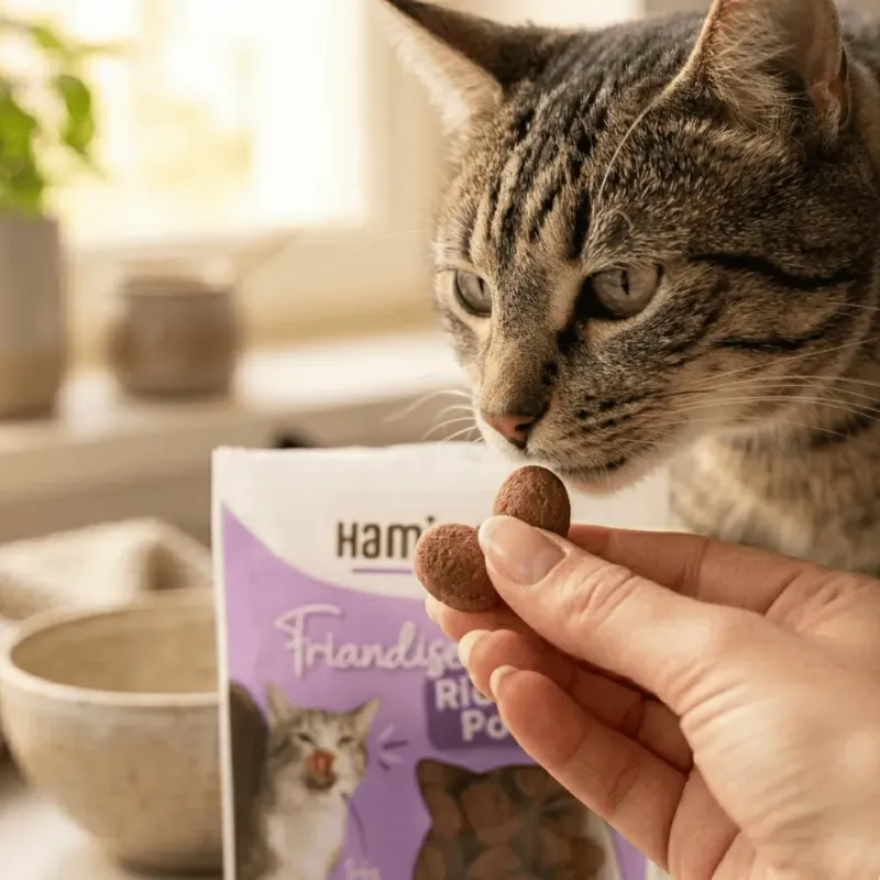 Snack per gatti ricchi di pollo &ndash; 50 g