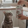 Pack de 4 snacks cremosos para gatos con salm&oacute;n &ndash; Creamy Sticks (60 g) - Hamiform