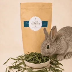 Feuilles de saule s&eacute;ch&eacute;es Merlin&Cie &ndash; Friandise v&eacute;g&eacute;tale naturelle pour lapins et petits herbivores
