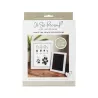 Cadre empreinte chien chat + recharge | Coffret souvenir