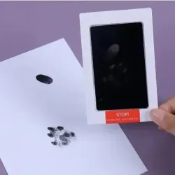 Cadre empreinte chien chat + recharge | Coffret souvenir