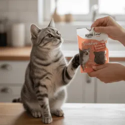 Anti-Desperdicio: golosinas de salm&oacute;n para gatos 50 g