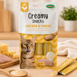 Anti-Gaspi : sticks pour chat poulet et fromage 60 g