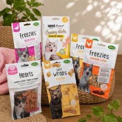 Chicken + Duck Gourmet Pack for Cats | 6 Premium Treats | Merlin&Cie