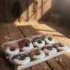 Caja Antidesperdicio de 8 Donuts Florales para Caballos -40 % | Merlin & Cie