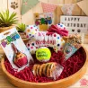 Coffret anniversaire personnalis&eacute; pour chien &ndash; coffret moyen - Merlin&Cie