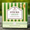 Box mit 6 nat&uuml;rlichen Pferdeleckereien &ndash; Kraut-Sticks - Candy Horse