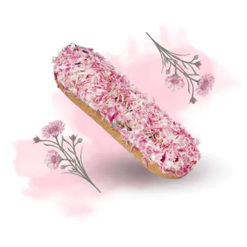 Galleta Gourmet para Caballos - Éclair Arándano Rosa - Candy Horse