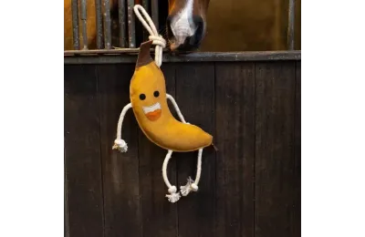 Banana Stall Toy for Horses | Quiet Jute Filling | Excellent Horse