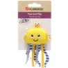 Juguete Pulpo Amarillo para Gatos &ndash; Campana, Hierba Gatera y Cintas