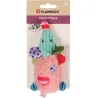 Jouet pour Chats &mdash; Souris Rose avec Cataire & Peluche Douce