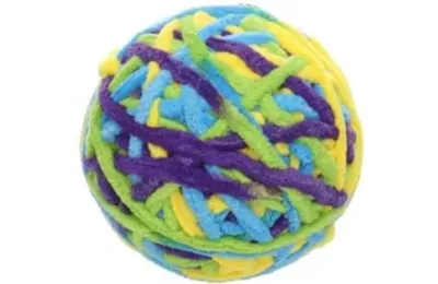 Spielzeug f&uuml;r Katzen &ndash; Ball 8,2 cm (versch. Farben) - Flamingo