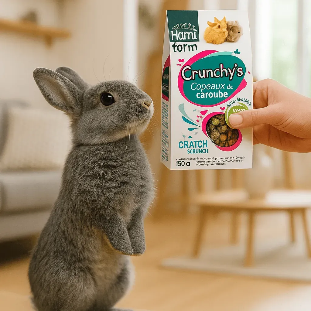 Friandise Pour Lapins - Crunchy&rsquo;s &ndash; Copeaux de caroube