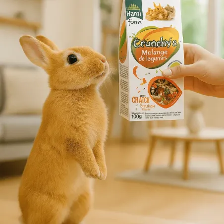 Friandise Pour Lapins - Crunchy&rsquo;s &ndash; M&eacute;lange de l&eacute;gumes