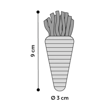 Juguete para Conejos &ndash; Pack de 3 Zanahorias para Masticar