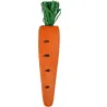 Festive Chew Toy for Rabbits &ndash; Three Carrots in Wood & Corn | Flamingo
