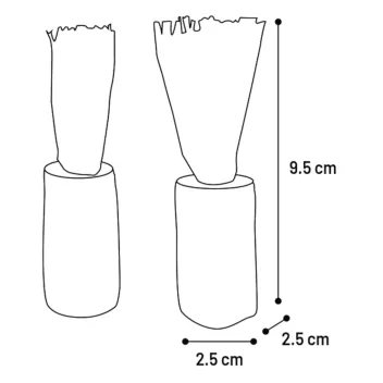 Juguete para Conejos para Roer &ndash; Mezcla de Ma&iacute;z & Papel