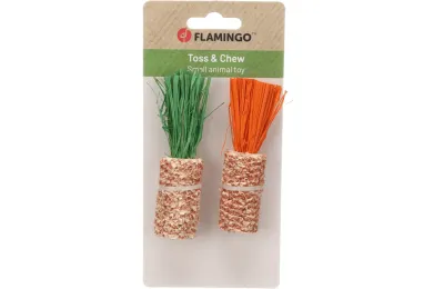 Natural Rabbit Chew for Dental Health | Corn & Paper | Small Pet Toy