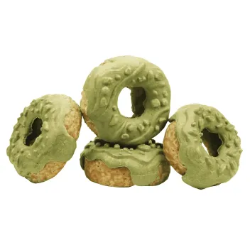 Pack 4 Donuts para Conejos &ndash; Sabor Manzana - Bubimex