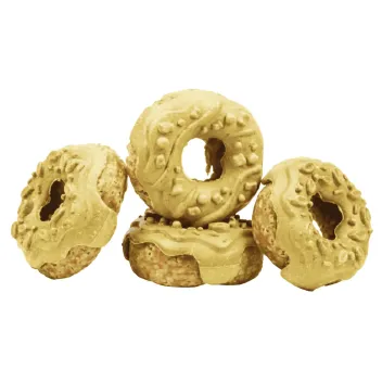 Pack 4 Donuts para Conejos – Sabor Plátano - Bubimex