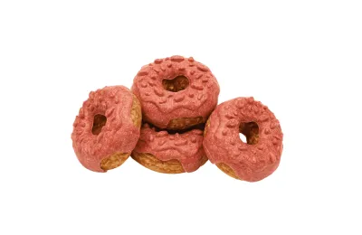 4-Pack Rabbit Donuts &ndash; Strawberry Flavour | Bubimex