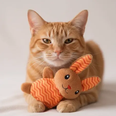 Jouet pour Chats &ndash; Lapin, &Eacute;l&eacute;phant ou &Eacute;cureuil