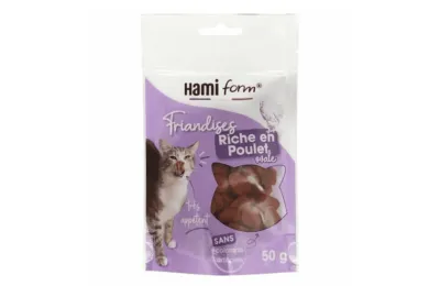 Snack per gatti ricchi di pollo &ndash; 50 g - Hamiform
