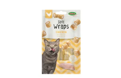 Soft Wraps for Cats &ndash; Chicken or Chicken & Salmon | Bubimex (30 g)