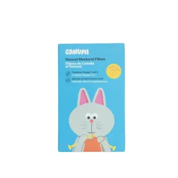 Makrelenfilets Canumi &ndash; Fettarmer Snack f&uuml;r Katzen (170 g)