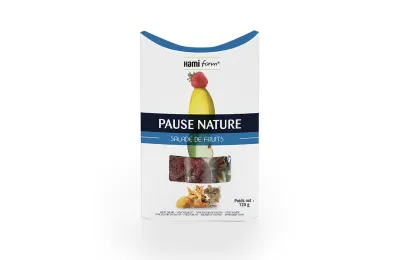 Snack Vitaminico per Conigli &ndash; Insalata di Frutta Essiccata (120 g)