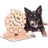 Uhr &ndash; Intelligenzspiel aus Holz f&uuml;r Hunde und Katzen - My Intelligent Dogs