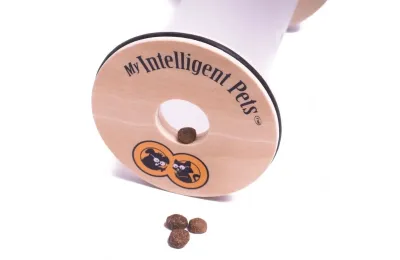 Happy Roll &ndash; Snackdispenser & Denkspel voor Honden en Katten | My Intelligent Pets