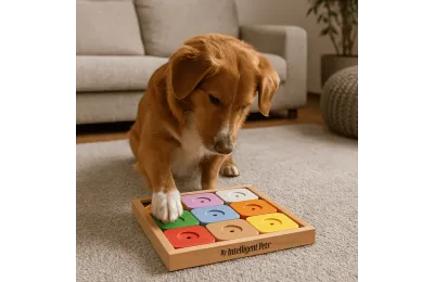 Jeu d&rsquo;intelligence pour chien de taille moyenne - Sudoku
