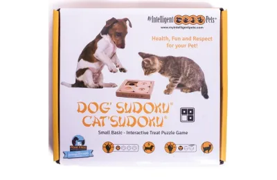 Gioco d&rsquo;intelligenza per piccoli cani e gatti - Sudoku - My Intelligent Dogs