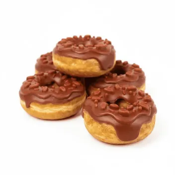 Pack 4 Donuts para Perros – Pollo & Fresa Jugosa - Bubimex