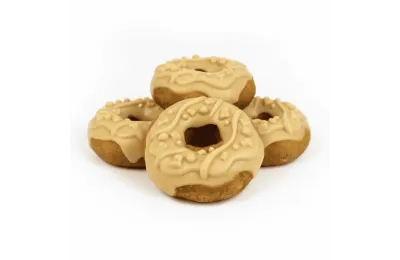 Donuts voor Honden &ndash; Kip & Kokosnoot (4 stuks) | Merlin&Cie