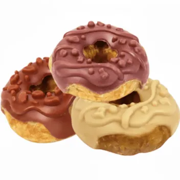 Pack D&eacute;couverte &ndash; 3 Donuts pour Chiens, Saveurs Vari&eacute;es - Bubimex