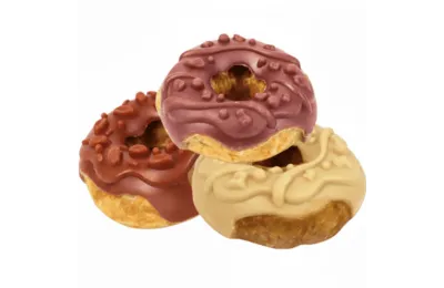 Pack D&eacute;couverte &ndash; 3 Donuts pour Chiens, Saveurs Vari&eacute;es - Bubimex