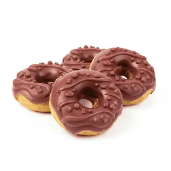4-Pack Dog Donuts – Chicken & Blueberry | Bubimex