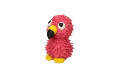 Barney Flamingo Dog Toy | Durable TPR Chew | Bright Pink for Small/Medium Dogs