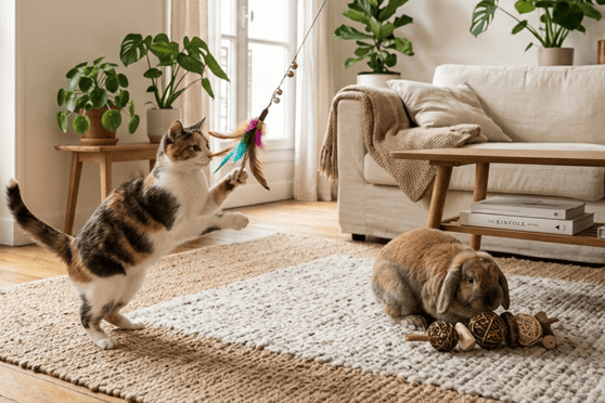 De beste cadeaus voor een dier dat in een appartement woont